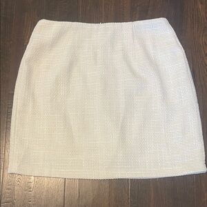 Pink Lily Classic Cream Tweed Mini Skort